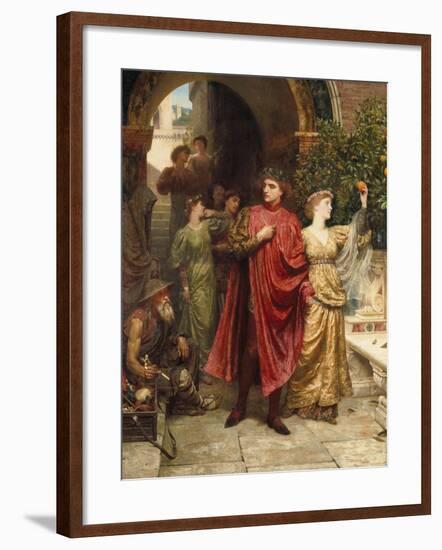 The Symbol - 'Is it Nothing to You, All Ye That Pass By', 1881-Sir John Lavery-Framed Giclee Print