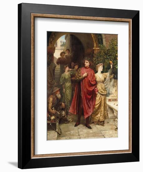 The Symbol - 'Is it Nothing to You, All Ye That Pass By', 1881-Sir John Lavery-Framed Giclee Print