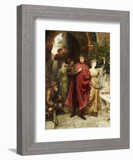 The Symbol "Is it Nothing to You, All Ye That Pass By"-Frank Bernard Dicksee-Framed Giclee Print