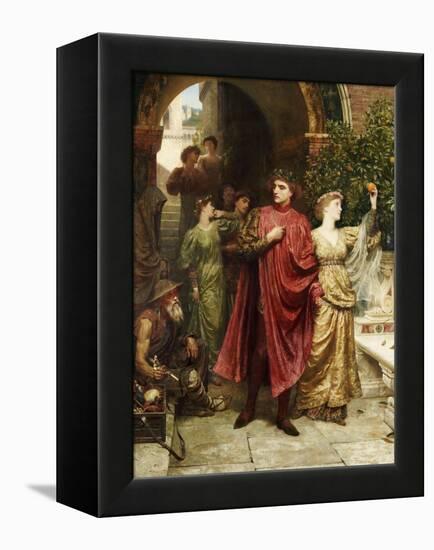 The Symbol "Is it Nothing to You, All Ye That Pass By"-Frank Bernard Dicksee-Framed Premier Image Canvas