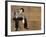 The Symbolic Image of the Man Who Sat down to Rest-Dmitriip-Framed Art Print