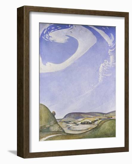 The Sympathy of the Land and Sky-Edward Reginald Frampton-Framed Giclee Print