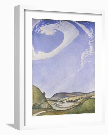The Sympathy of the Land and Sky-Edward Reginald Frampton-Framed Giclee Print