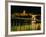 The Szechenyi Chain Bridge and the Royal Palace at Night, Budapest, Hungary-Jonathan Smith-Framed Photographic Print