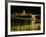 The Szechenyi Chain Bridge and the Royal Palace at Night, Budapest, Hungary-Jonathan Smith-Framed Photographic Print