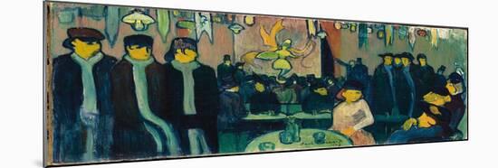 The Tabarin, or Cabaret in Paris, 1888-89-Emile Bernard-Mounted Giclee Print