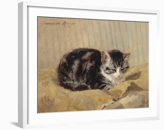 The Tabby-Henriette Ronner-Knip-Framed Giclee Print