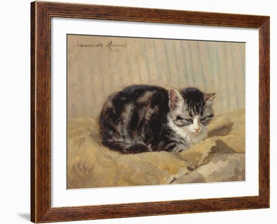 The Tabby-Henriette Ronner-Knip-Framed Giclee Print