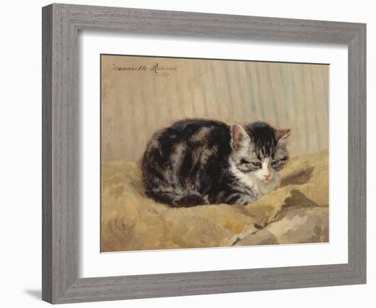 The Tabby-Henriette Ronner-Knip-Framed Giclee Print