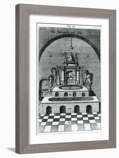 The Tabernacle and Altar-null-Framed Giclee Print