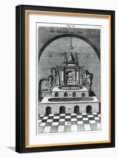 The Tabernacle and Altar-null-Framed Giclee Print