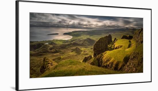 The Table in Quiraing at Trotternish Ridge, Isle of Skye, Scotland-null-Framed Premium Photographic Print