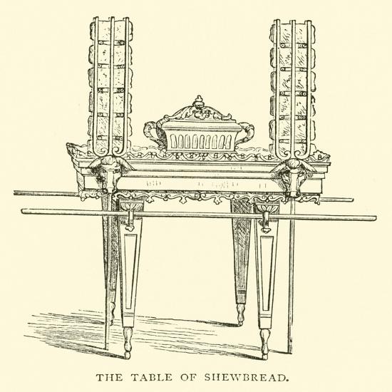 'The Table of Shewbread' Giclee Print | Art.com