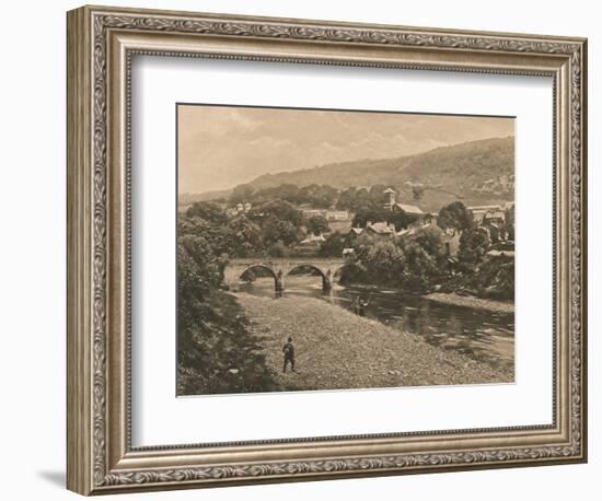 'The Taff at Treforest, near Pontypridd', 1902-Unknown-Framed Photographic Print