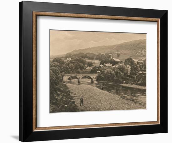 'The Taff at Treforest, near Pontypridd', 1902-Unknown-Framed Photographic Print