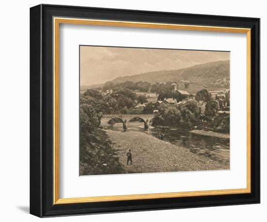 'The Taff at Treforest, near Pontypridd', 1902-Unknown-Framed Photographic Print