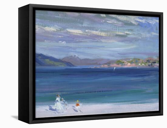 The Tail of Mull from Iona-Francis Campbell Boileau Cadell-Framed Premier Image Canvas