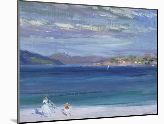 The Tail of Mull from Iona-Francis Campbell Boileau Cadell-Mounted Giclee Print