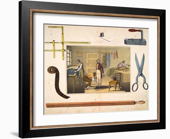 The Tailor, C.1845-null-Framed Giclee Print