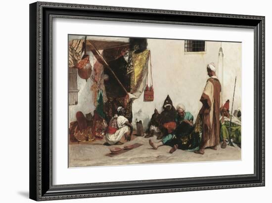 The Tailor's Shop, 1878-Jean Joseph Benjamin Constant-Framed Giclee Print