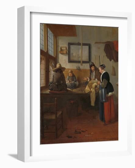 The Tailor’s Workshop, 1661-Quiringh Gerritsz. van Brekelenkam-Framed Giclee Print