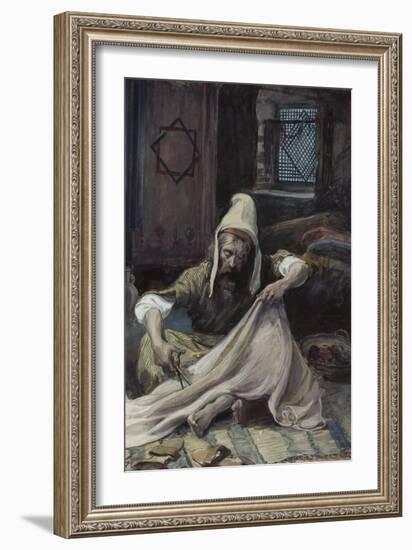 The Tailor-James Tissot-Framed Giclee Print