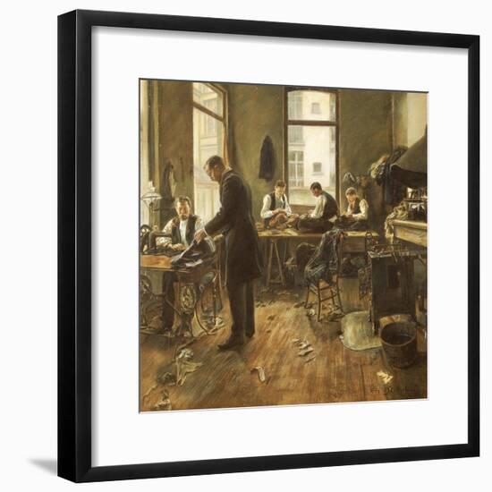 The Tailors-Leon Bartholomee-Framed Giclee Print