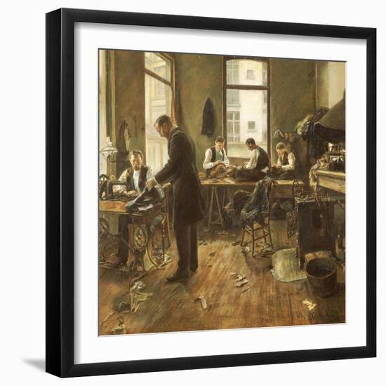 The Tailors-Leon Bartholomee-Framed Giclee Print