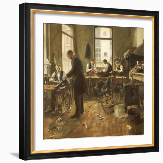 The Tailors-Leon Bartholomee-Framed Giclee Print