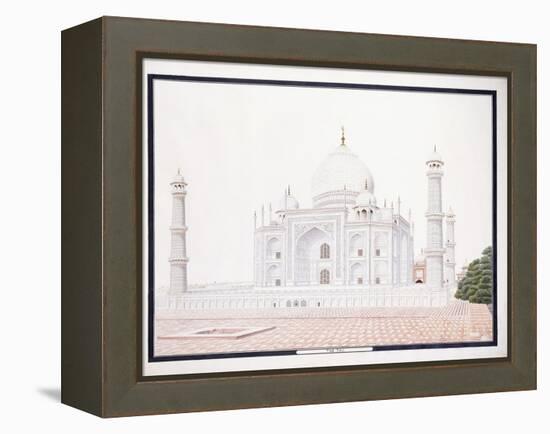 The Taj, C. 1815-null-Framed Premier Image Canvas