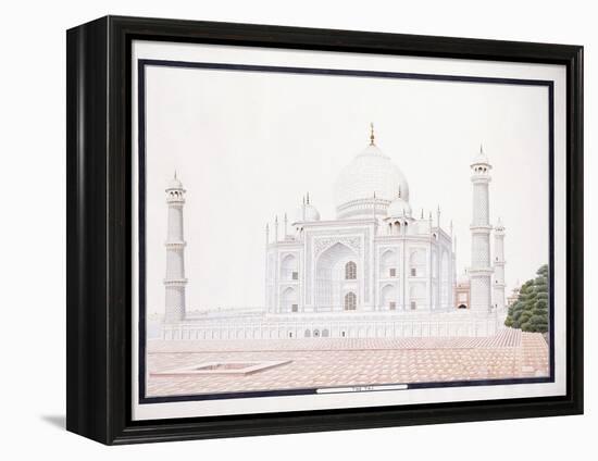 The Taj, C. 1815-null-Framed Premier Image Canvas