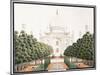 The Taj from the Garden, C. 1815-null-Mounted Giclee Print