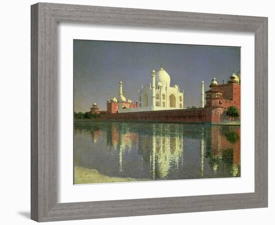 The Taj Mahal, 1874-76-Vasilij Vereshchagin-Framed Giclee Print