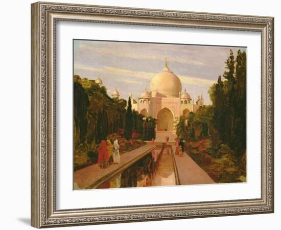 The Taj Mahal, 1877-Valentine Cameron Prinsep-Framed Giclee Print