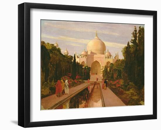 The Taj Mahal, 1877-Valentine Cameron Prinsep-Framed Giclee Print
