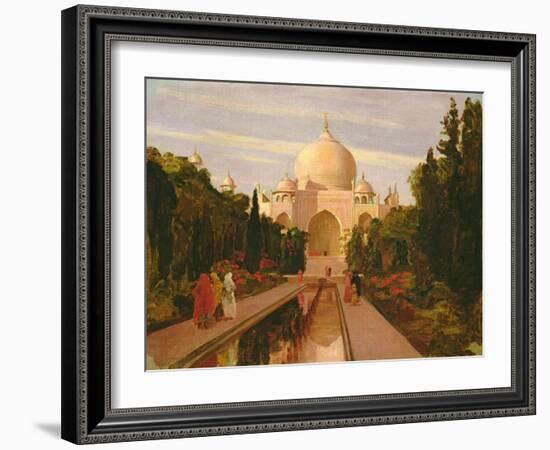 The Taj Mahal, 1877-Valentine Cameron Prinsep-Framed Giclee Print