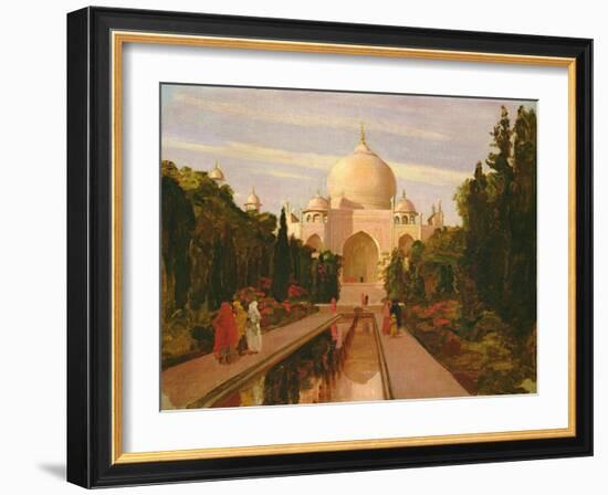 The Taj Mahal, 1877-Valentine Cameron Prinsep-Framed Giclee Print