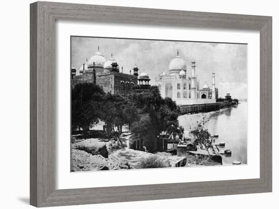 The Taj Mahal, Agra, 20th Century-null-Framed Giclee Print