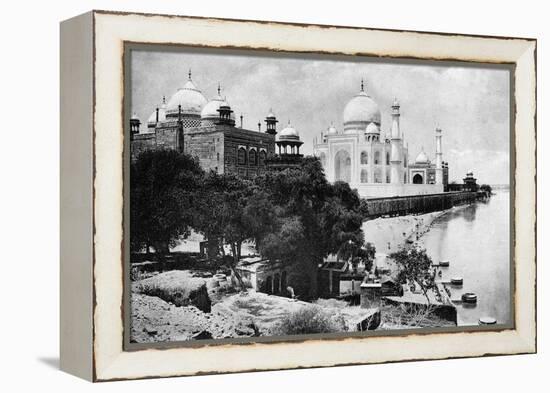 The Taj Mahal, Agra, 20th Century-null-Framed Premier Image Canvas
