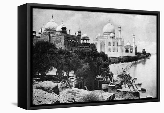 The Taj Mahal, Agra, 20th Century-null-Framed Premier Image Canvas