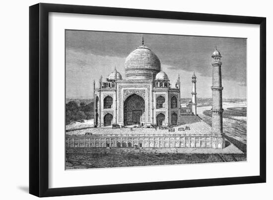 The Taj Mahal, Agra, India, 1895-null-Framed Giclee Print