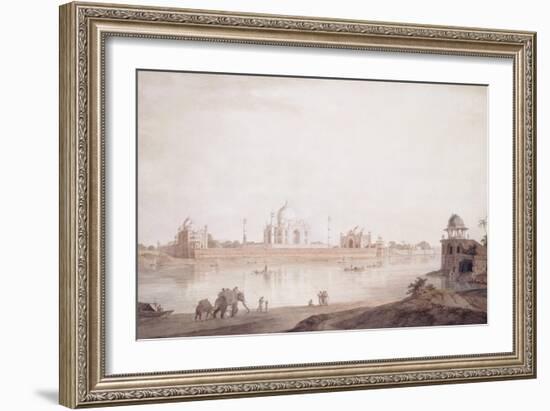 The Taj Mahal, Agra, Uttar Pradesh, 1789-Thomas & William Daniell-Framed Giclee Print