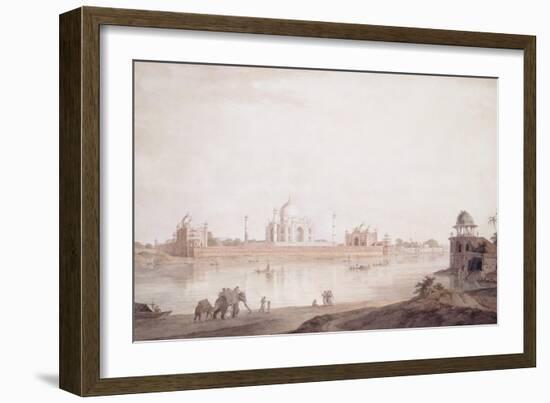 The Taj Mahal, Agra, Uttar Pradesh, 1789-Thomas & William Daniell-Framed Giclee Print