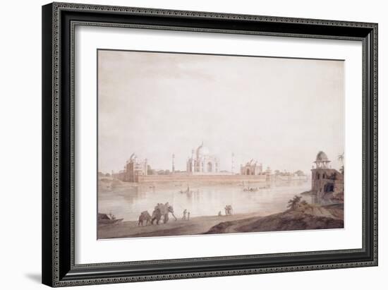 The Taj Mahal, Agra, Uttar Pradesh, 1789-Thomas & William Daniell-Framed Giclee Print