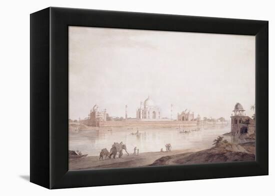 The Taj Mahal, Agra, Uttar Pradesh, 1789-Thomas & William Daniell-Framed Premier Image Canvas