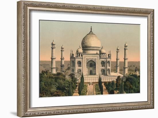 'The Taj Mahal at Agra', c1895, (1904)-Unknown-Framed Giclee Print