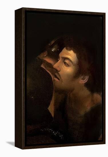 The Taking of Christ (Detail)-Caravaggio-Framed Premier Image Canvas