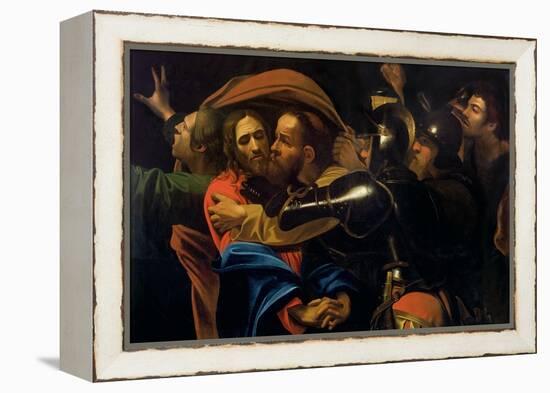 The Taking of Christ-Caravaggio-Framed Premier Image Canvas