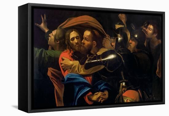 The Taking of Christ-Caravaggio-Framed Premier Image Canvas