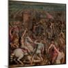 The Taking of Milan, 1555-1562-Giorgio Vasari-Mounted Giclee Print